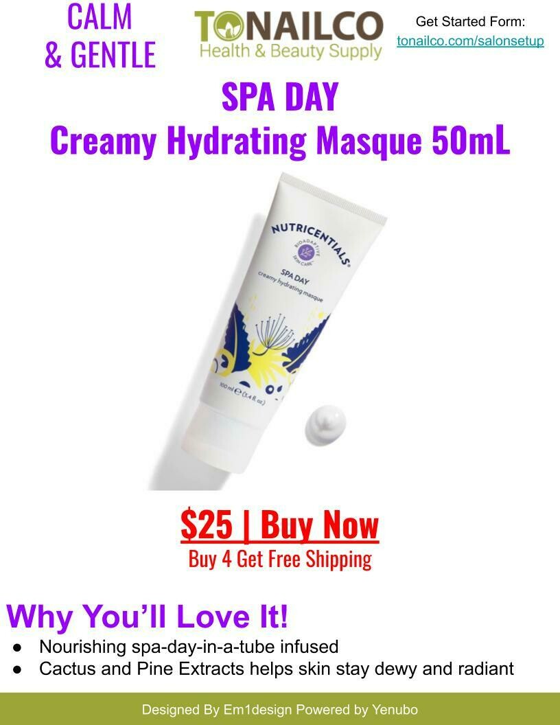 Spa Day Creamy Hydrating Masque