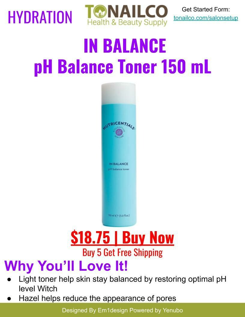 In Balance pH Balance Toner