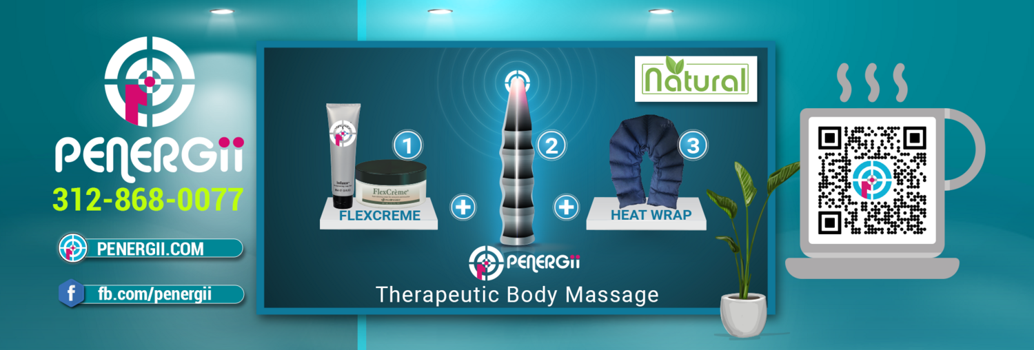 5 Seconds Heat Transfer Penergii Massage Tool - Distributor Gold Package