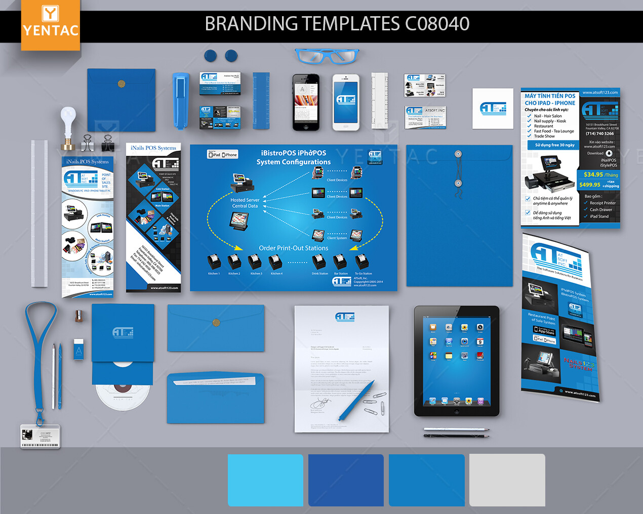 Blue 1 Demo Brand Guideline Company Template