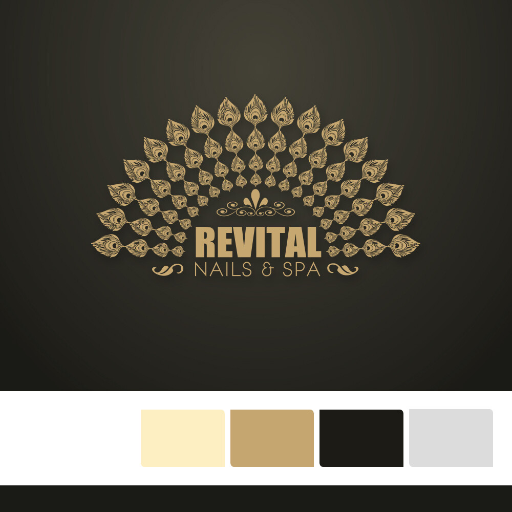 Color Brand Guideline Beauty Nail Salon Template