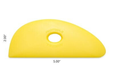 Soft Yellow Rib #3 Mud Tools