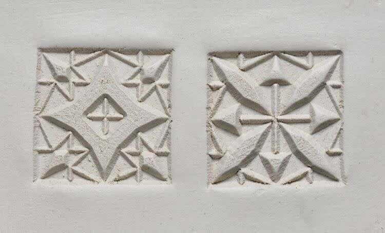 Med Square Stamp 052 - Quilt Block