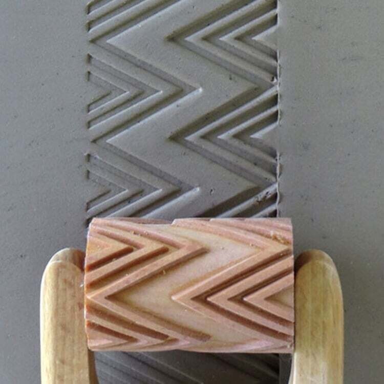 Large Roller 005 - Two Triangle Rows