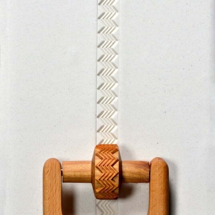 Small Roller 004 - 4 Zigzag