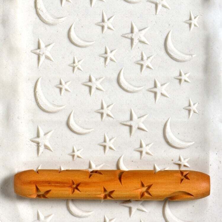 Hand Roller 036 - Stars &amp; Moons