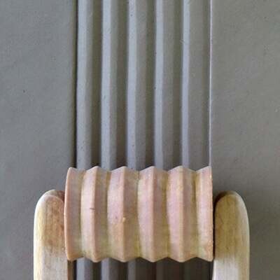 Large Roller 107 - Big V Grooves