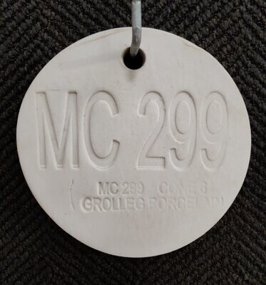 MC299 - ^6 Grolleg Porcelain 25Lb