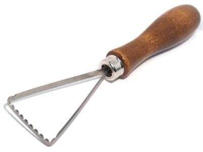 FT452 Serrated Flat Ribbon Tool, Triangle