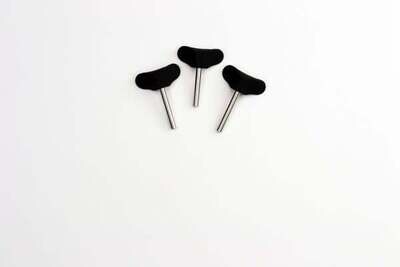 2&quot; Rods W/ Molded Hands Set Of 3