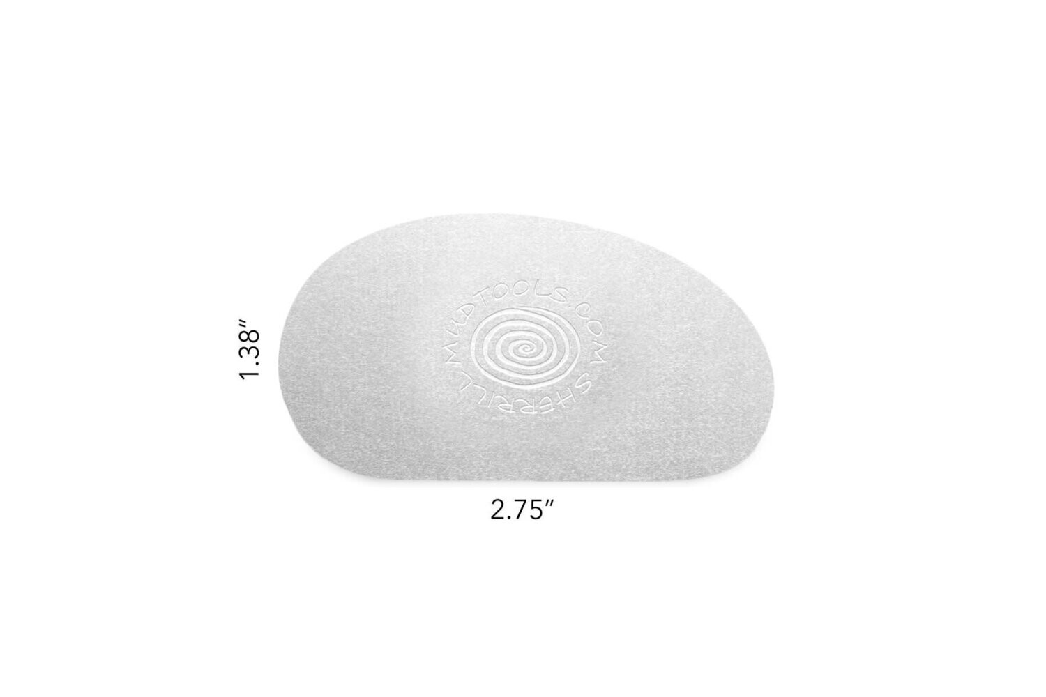 Mud Tools Stainless Steel Rib No. 0