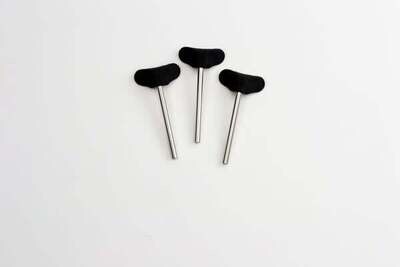 3&quot; Rods With Molded Hands Set Of 3