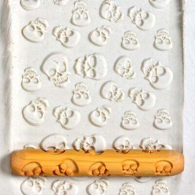Hand Roller 033 - Skulls
