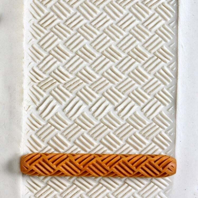 Hand Roller 023 - Basket Weave 2
