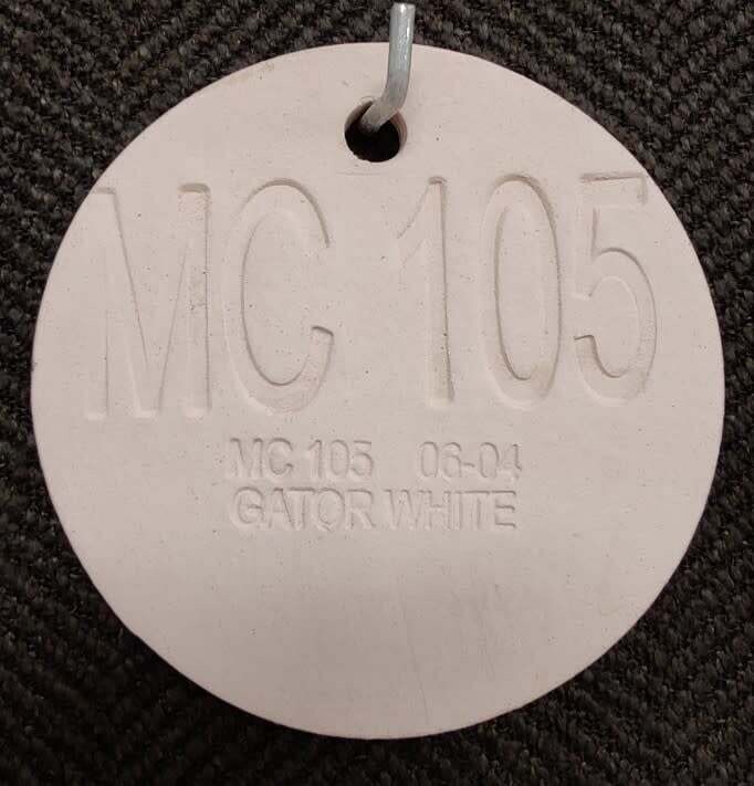 MC105 - Gator White 25lb