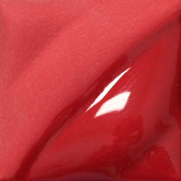V-387 - Bright Red Underglaze ^05-10, Size: -  Pint