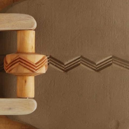 Small Roller 008 - 3 Zig Zag