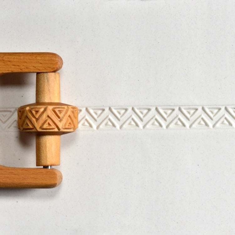 Small Roller 025 - Zigzag Triangles