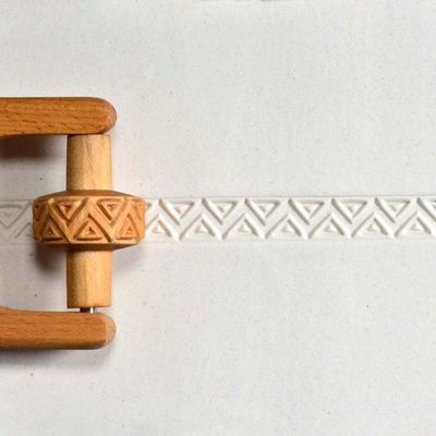 Small Roller 025 - Zigzag Triangles
