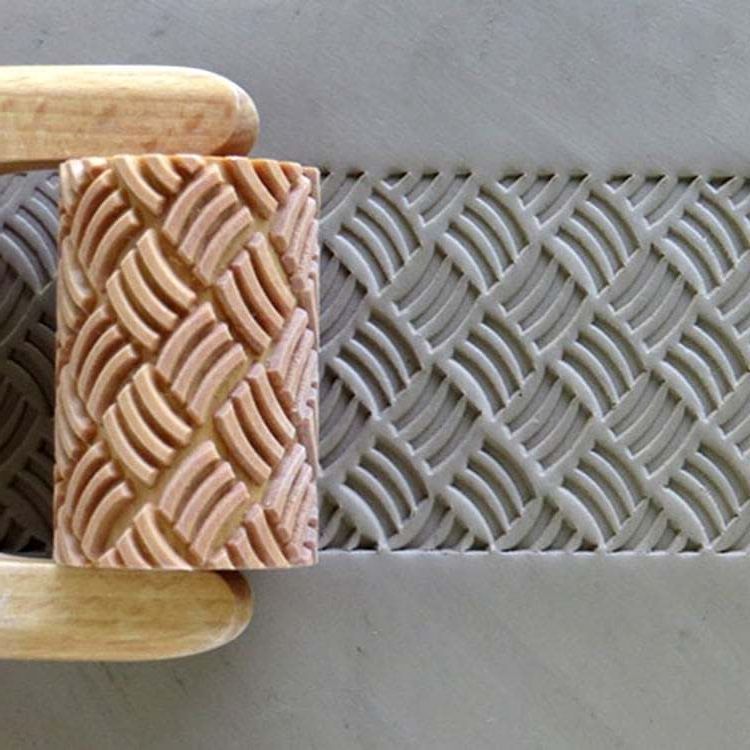 Large Roller 004 - Basket Weave