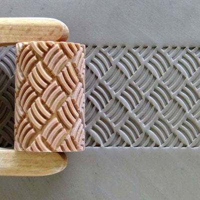 Large Roller 004 - Basket Weave