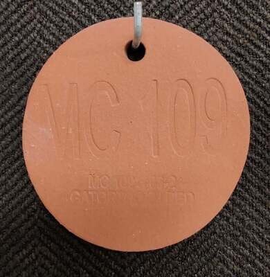 MC109 - Gator Tooth Red 50Lb