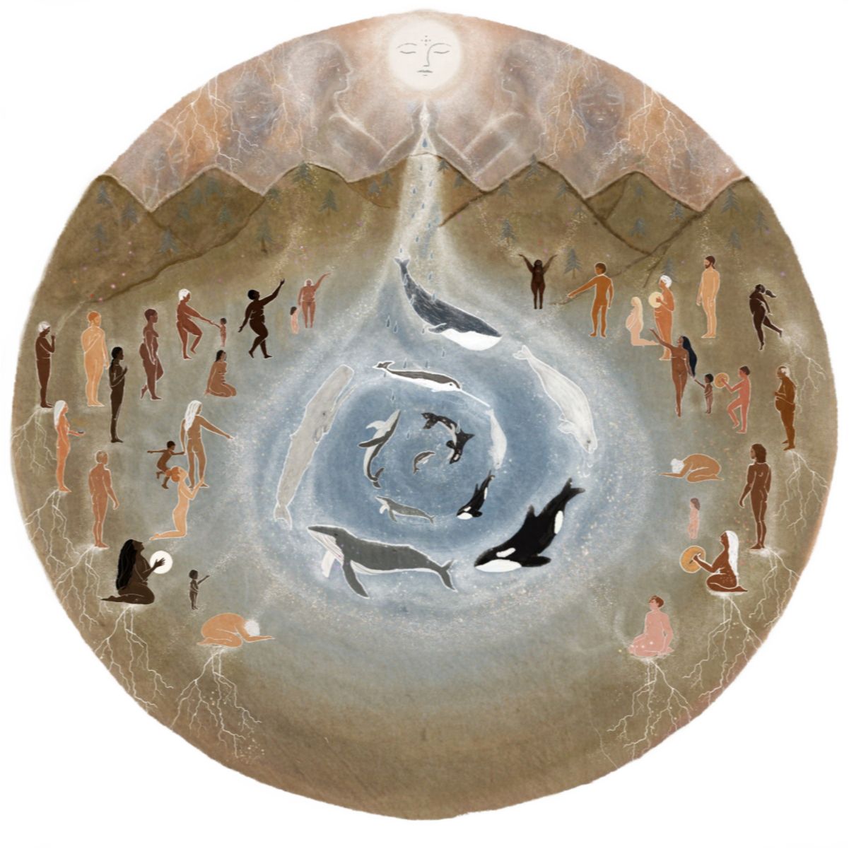 Wails Grief Hardcover Journal