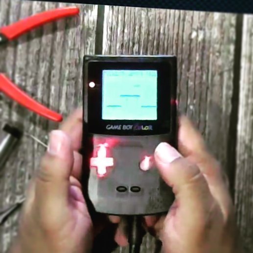 Custom Game Boy Color Base GBC-01