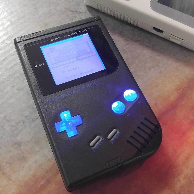Custom Game Boy Original Base DMG-01