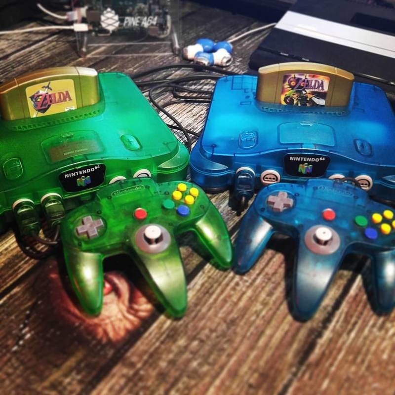 Custom Nintendo 64 Base *Games -Not- included