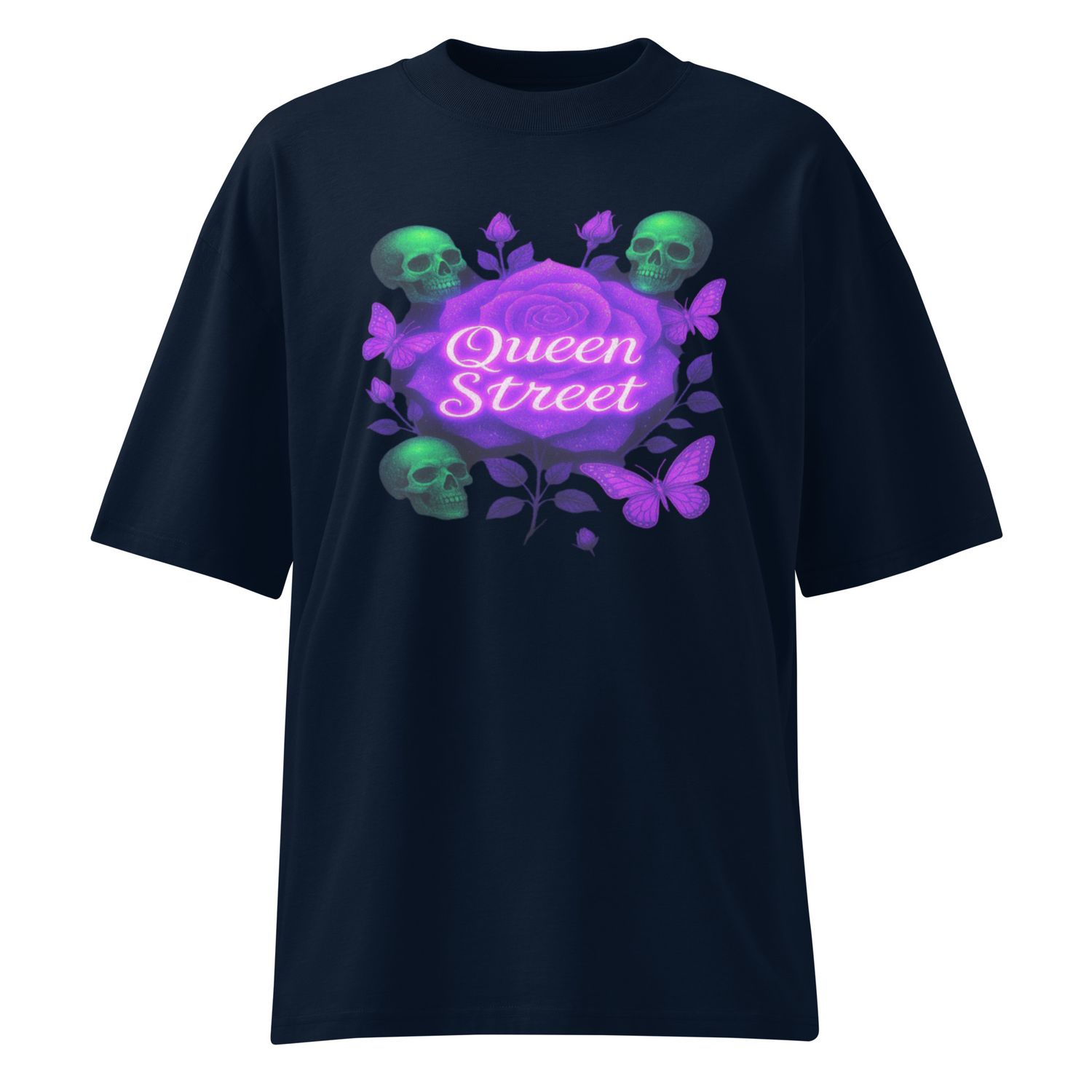 Queen  $treet  high-neck tee