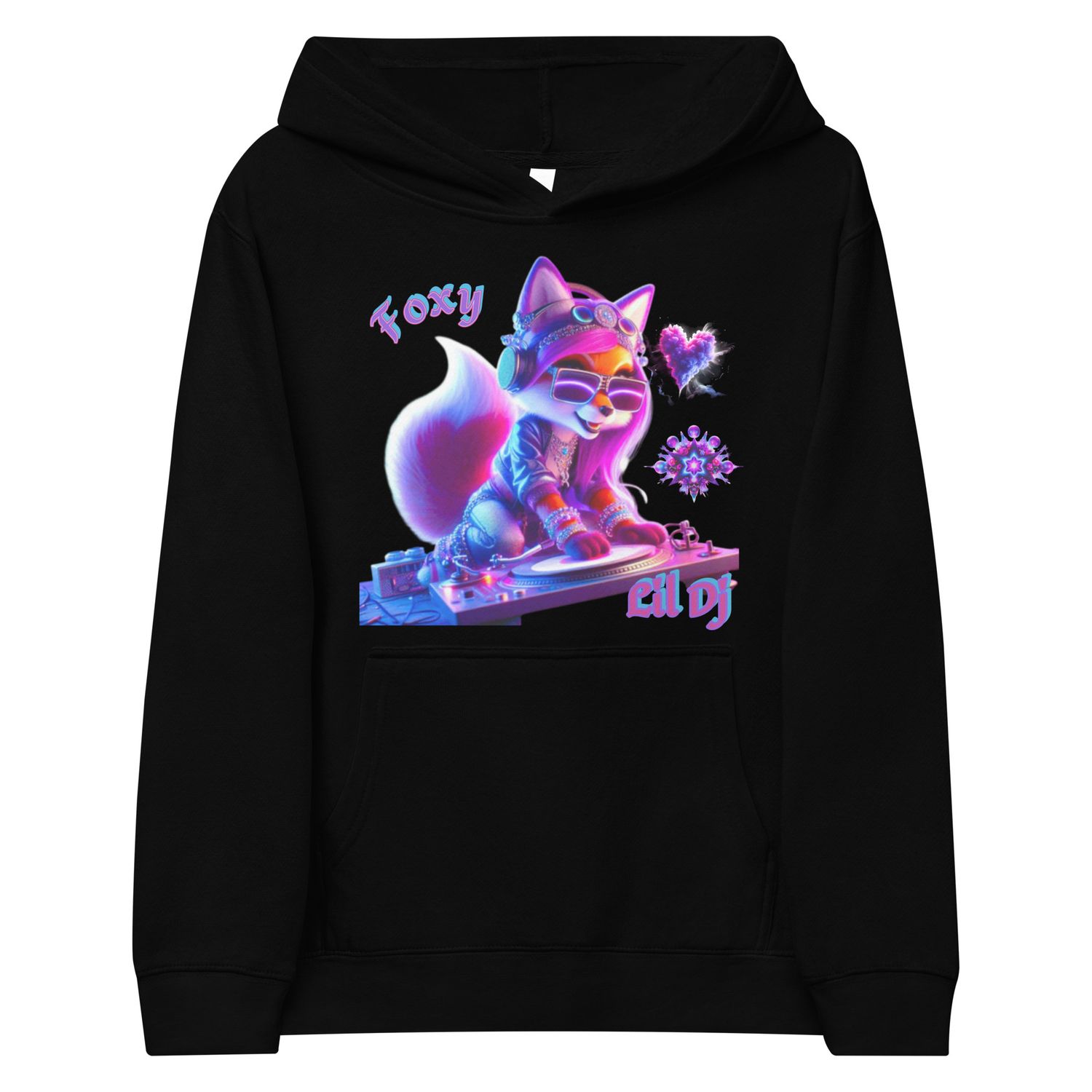 Girls Foxy lil DJ hoodie