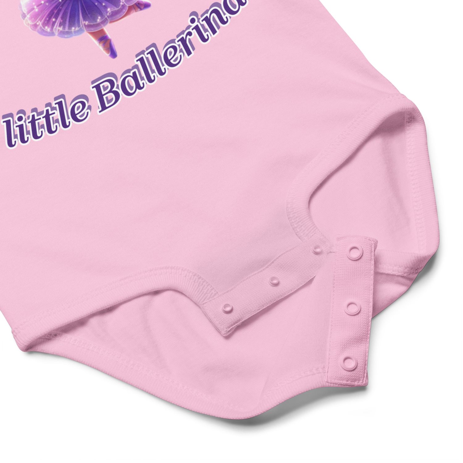 Baby Jersey Print Princess Onesie