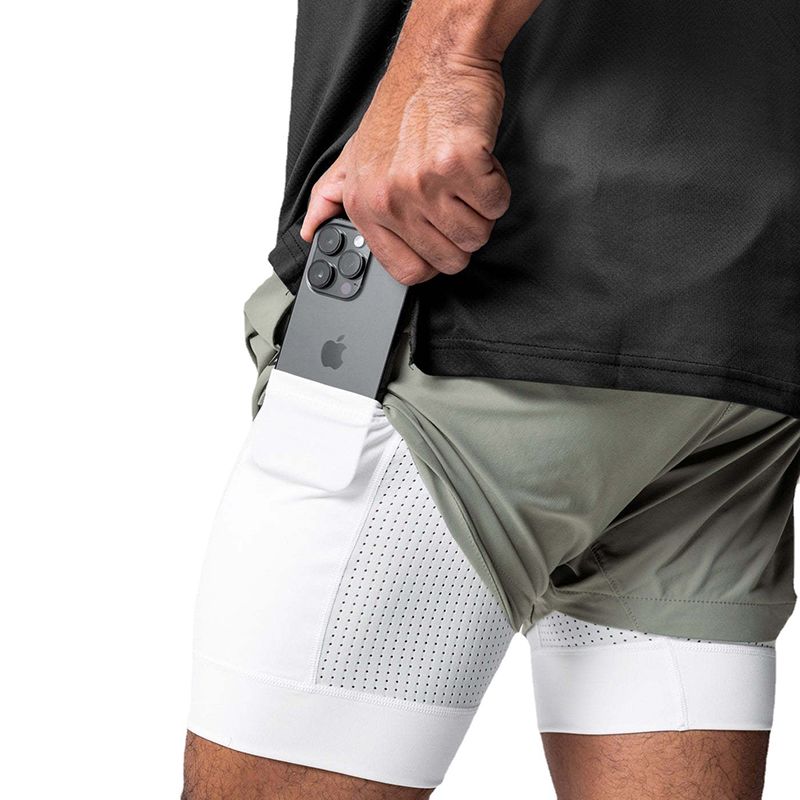 Men's Training ShortsQuick Dry 2 in 1 