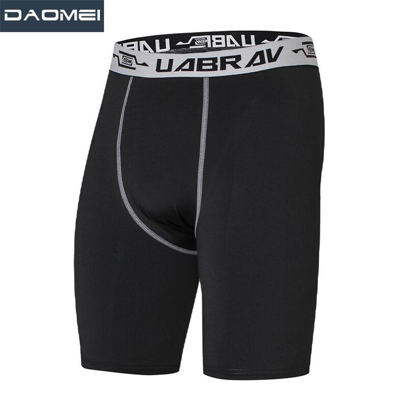 Mens Quick Dry Spandex Compression Shorts
