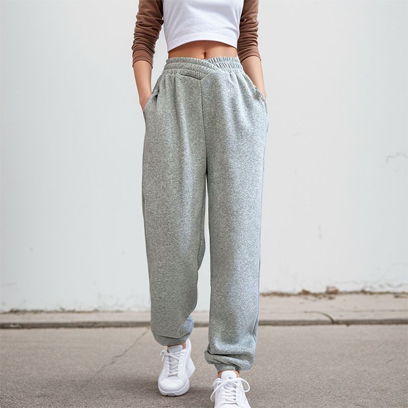 New Fashion Loose tie Casual Sweatpants