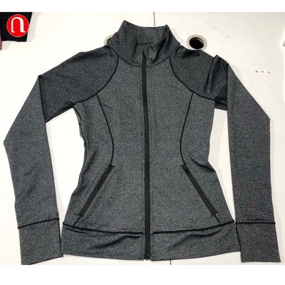 Luluyun Long Sleeve Running Women Yoga Fitness Jacket
