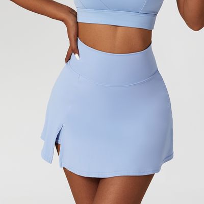 Wholesale Outdoor Sportswear Women Golf Clothing Gym Girls Tennis Skirt With Shorts for Running Fitness Workout Wear