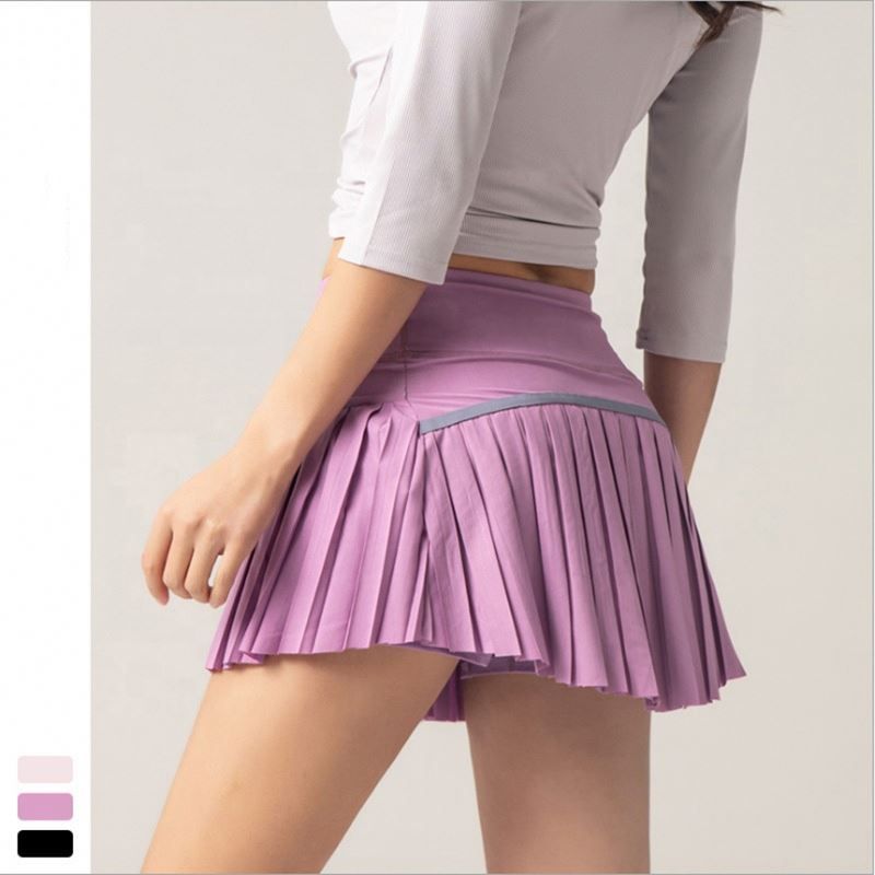 Women Mini Pleated Quick Drying Pickleball/Tennis Skirt