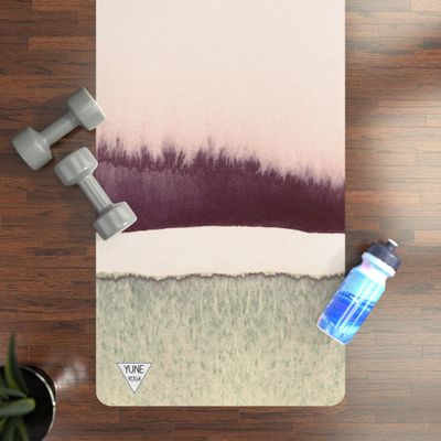Natural Rubber Yoga Mat – 3mm Eco-Friendly, Non-Slip Mat for Hot Yoga, Pilates &amp; Daily Practice | Aphrodite | Yune Yoga