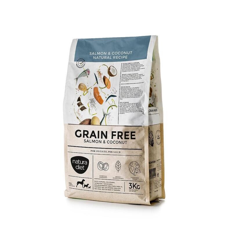 NATURA DIET GRAIN FREE SALMÓN & COCONUT