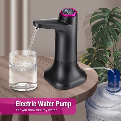 luxe nest Spot Bottled Water Household Water Pump USB Rechargeable Automatic Pumping Water Dispenser Smart Water Dispenser