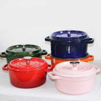 Luxe Nest Manual cast iron pot