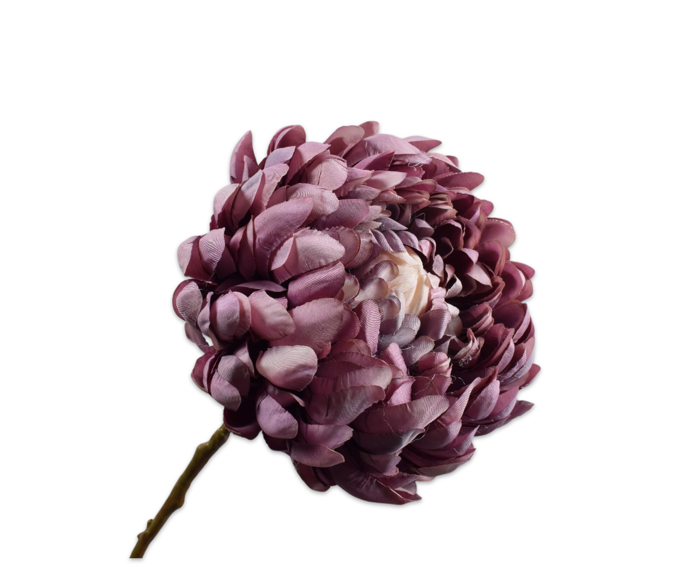 Silk-ka Chrysant tak lavendel/paars 64 cm