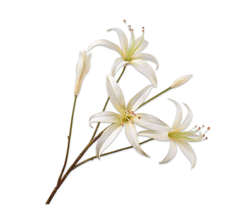 Silk-ka Lelie tak creme 80 cm