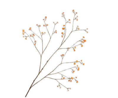 Silk-ka Vergeetmeniet tak oranje 132 cm