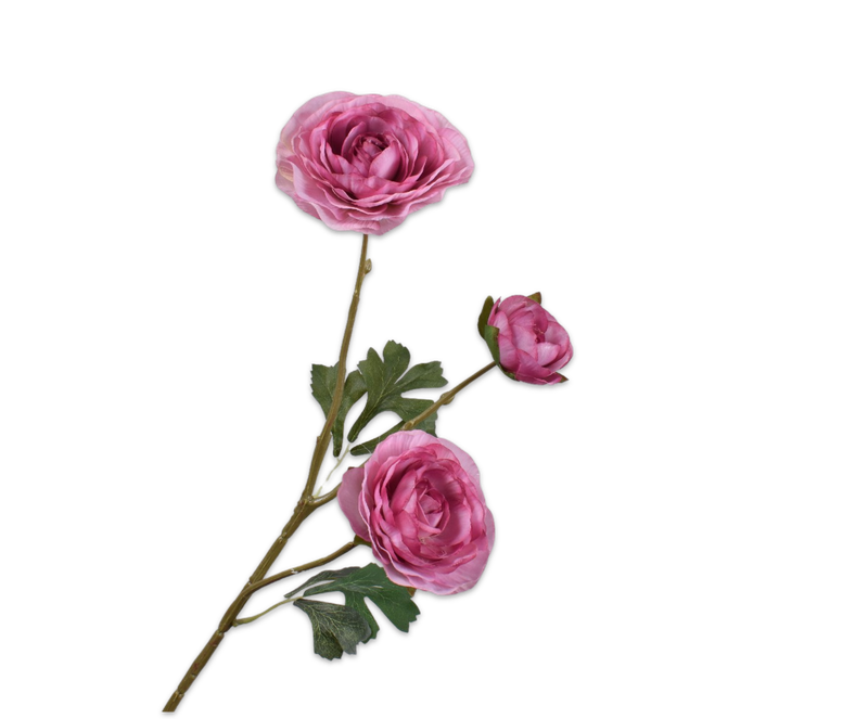 Silk-ka Ranonkel tak paars 46 cm