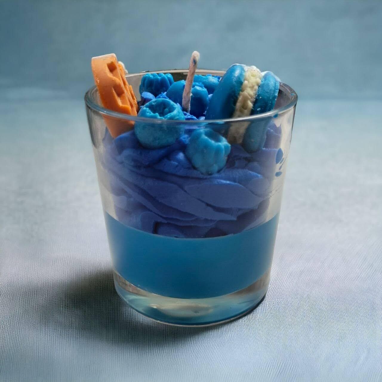 Blueberry Macaroon Cheescake Dessert