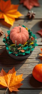 Pumpkin patch flower