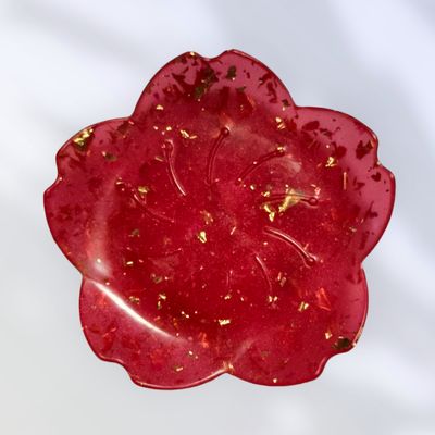 Resin Flower Jewelry Plate